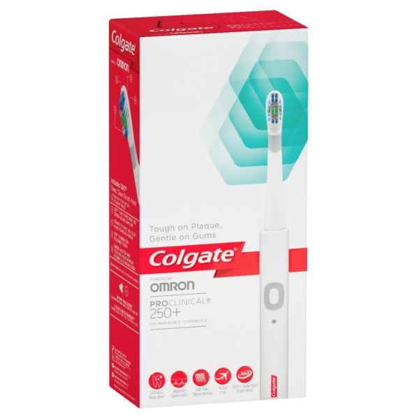 Colgate Pro Clinical 250+ Toothbrush White
