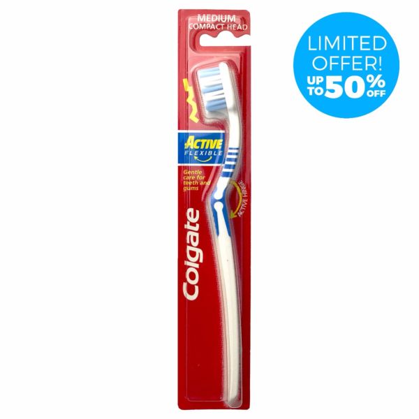 Colgate Active Flexible Medium - Compact Head toothbrush
