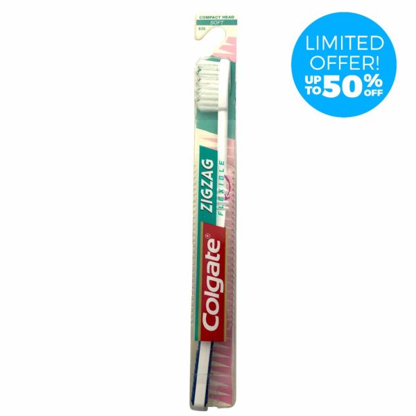 Colgate Zig Zag Flexible Compact Soft Toothbrush
